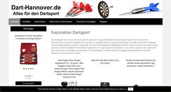 Desktop Screenshot of dart-hannover.de